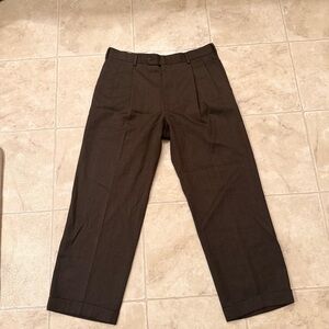 Madison Men's Dark Brown Dress Pants